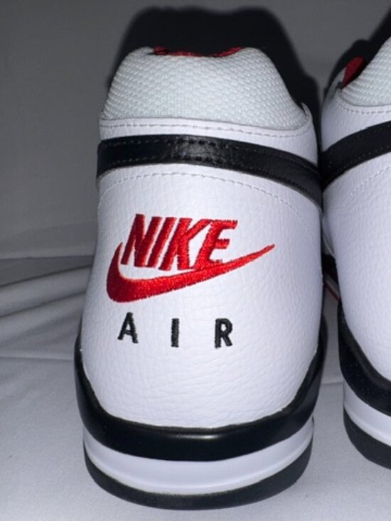 Nike Air Flight Legacy Black White Red Sneakers Retro Men\'s Size 10.5 #257 main image 6